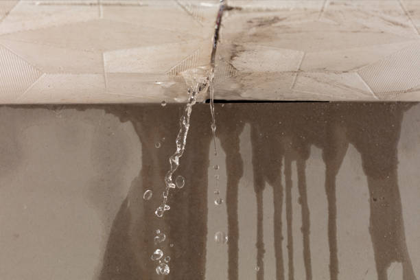 Professional Water Damage Restoration technician working in Fulton, MS